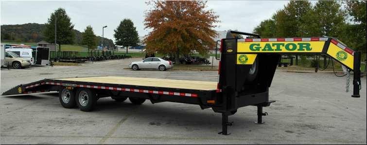 Gooseneck flat bed trailer for sale14k  Wayne County, Ohio
